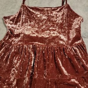 Velvet tanktop